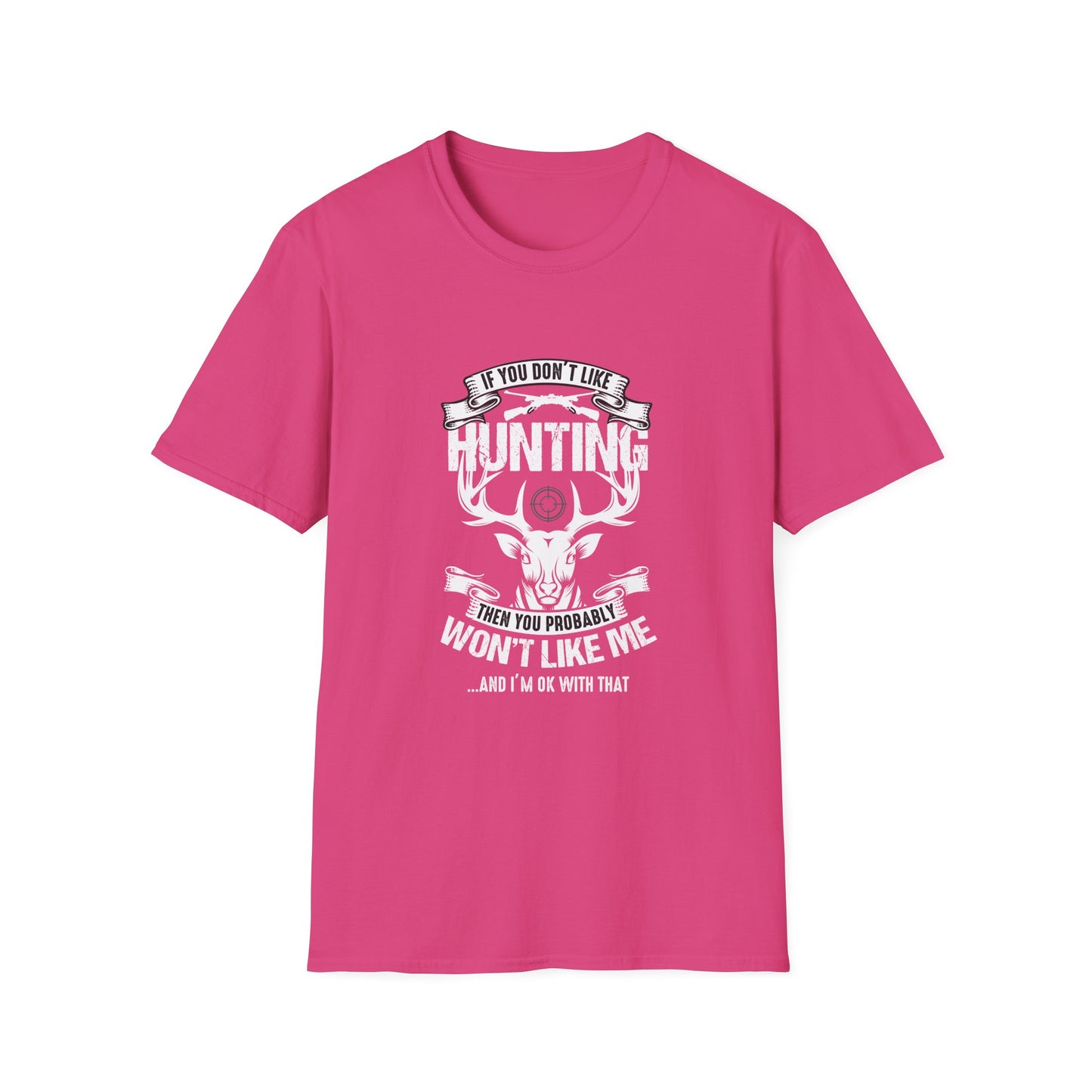 bold hunting attitude t-shirt for unapologetic enthusiasts