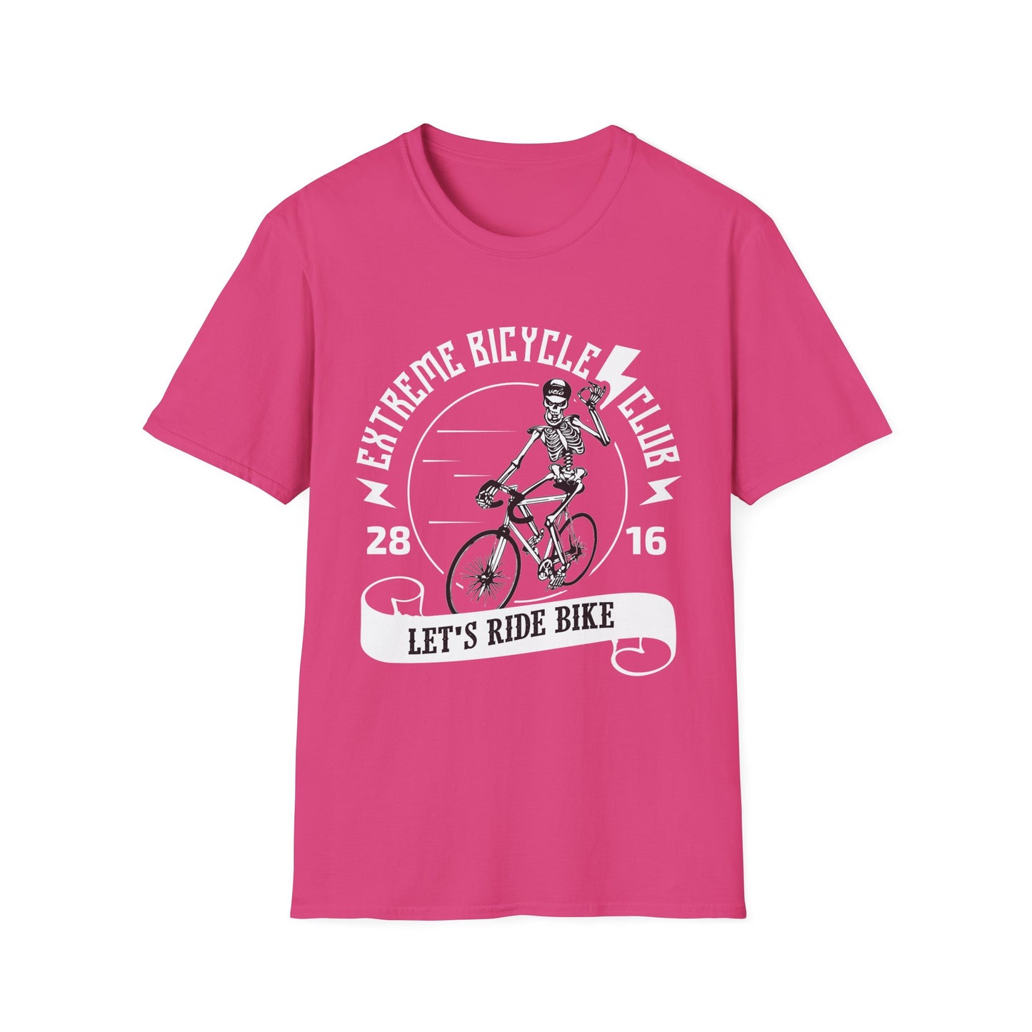 extreme bicycle club t-shirt for cycling enthusiasts