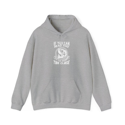 Playful Fishing Hoodie With Humorous Outdoor Theme