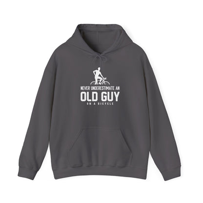 Never Underestimate An Old Guy On A Bicycle Hoodie