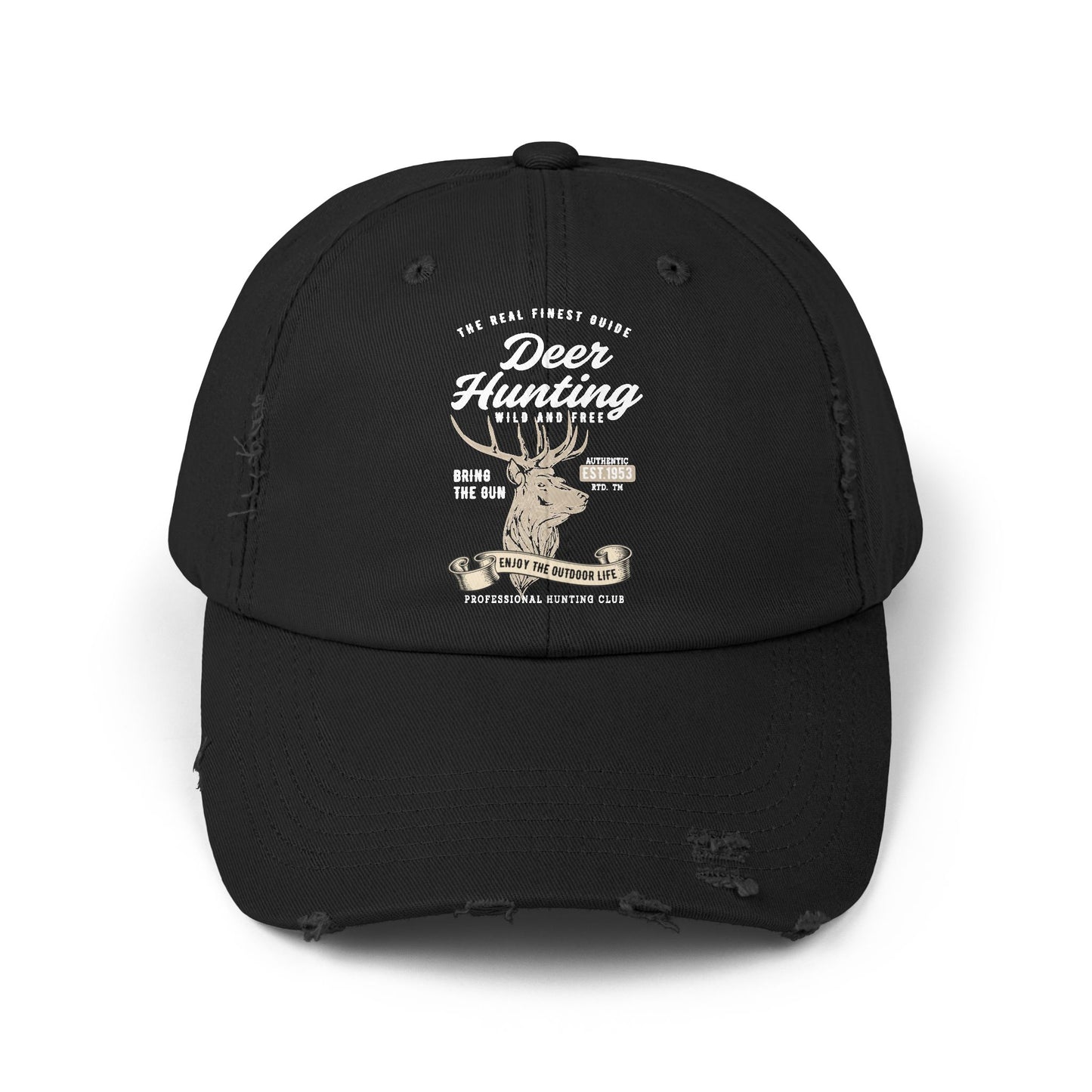 the real finest guide deer hunting adventure hat