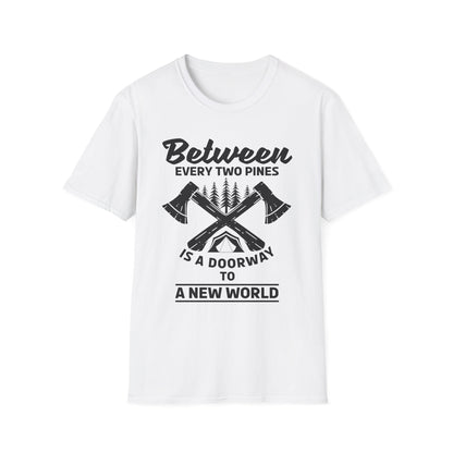 Rustic Adventure T-Shirt With Nature Inspired Design