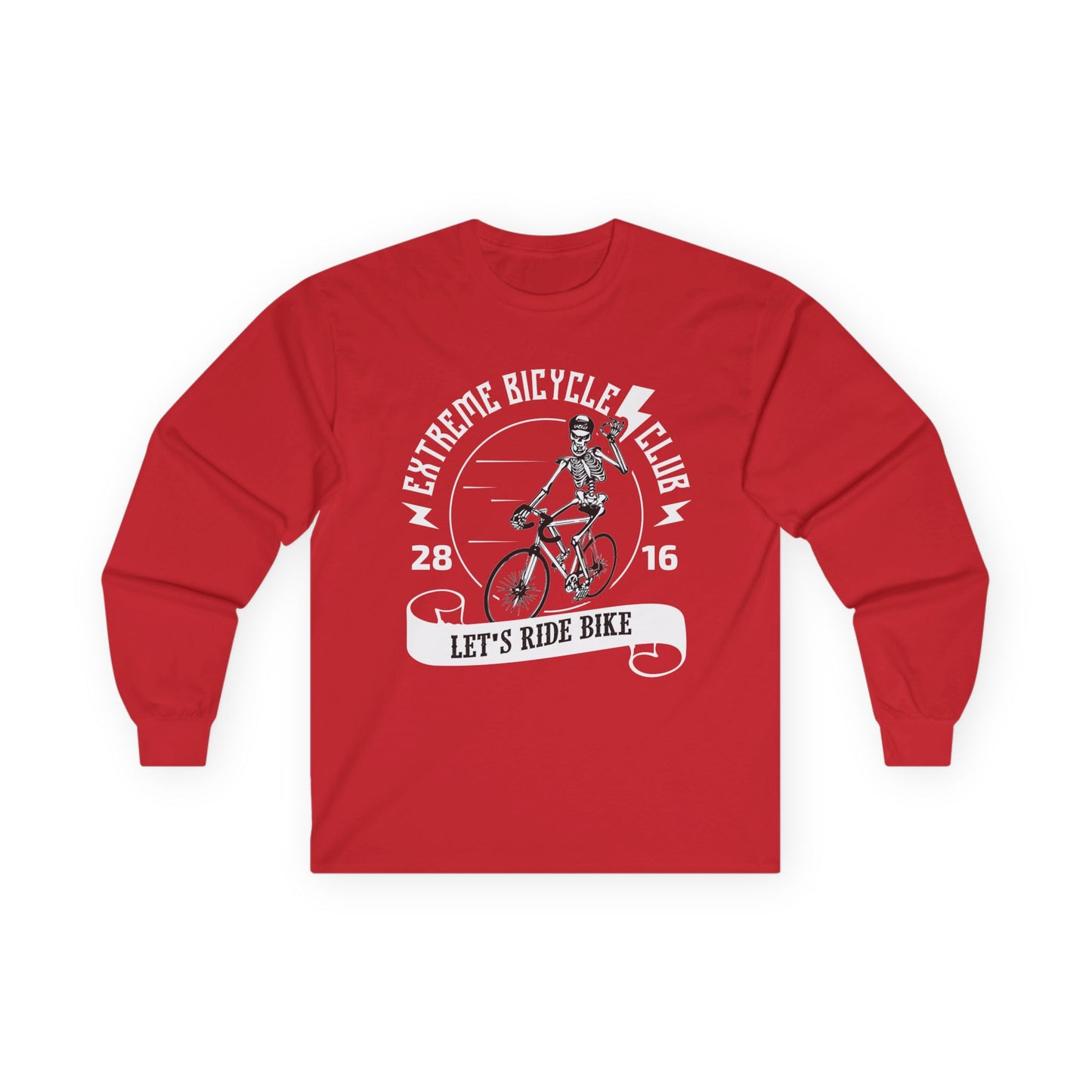 extreme bicycle club long sleeve for cycling enthusiasts