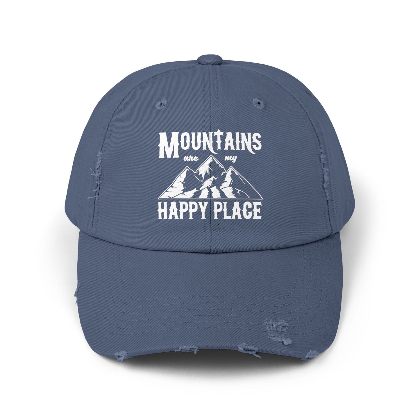 mountains are my happy place hat for nature lovers