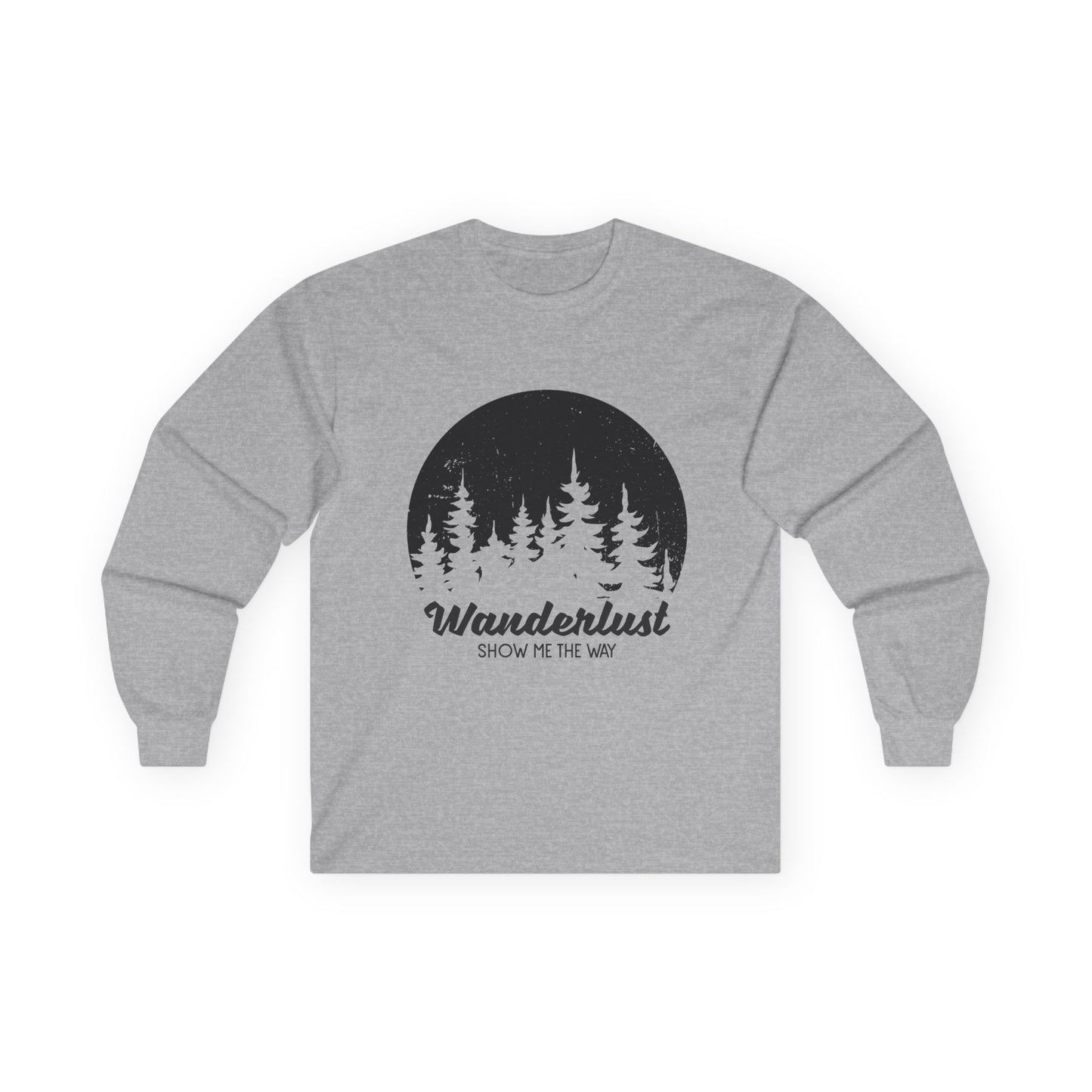 wanderlust adventure long sleeve shirt for explorers