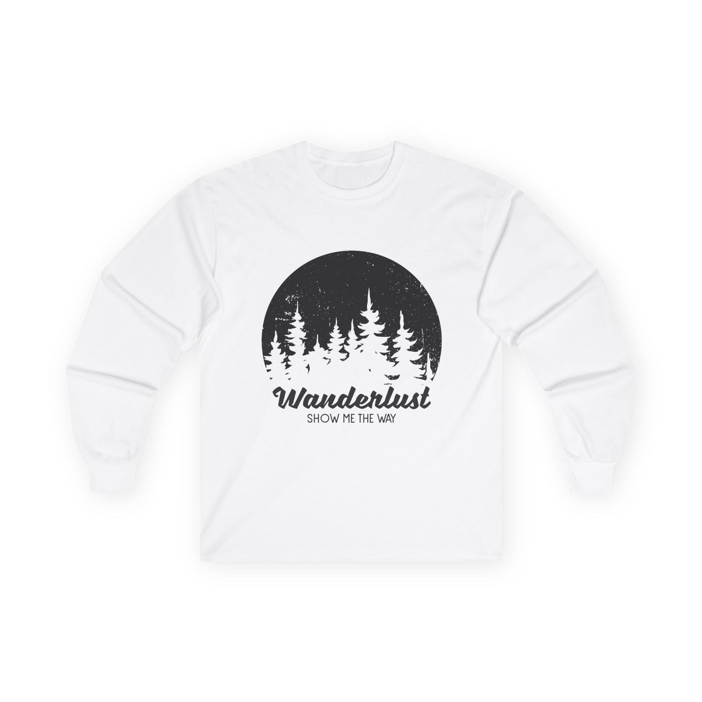 wanderlust adventure long sleeve shirt for explorers