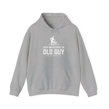 Never Underestimate An Old Guy On A Bicycle Hoodie