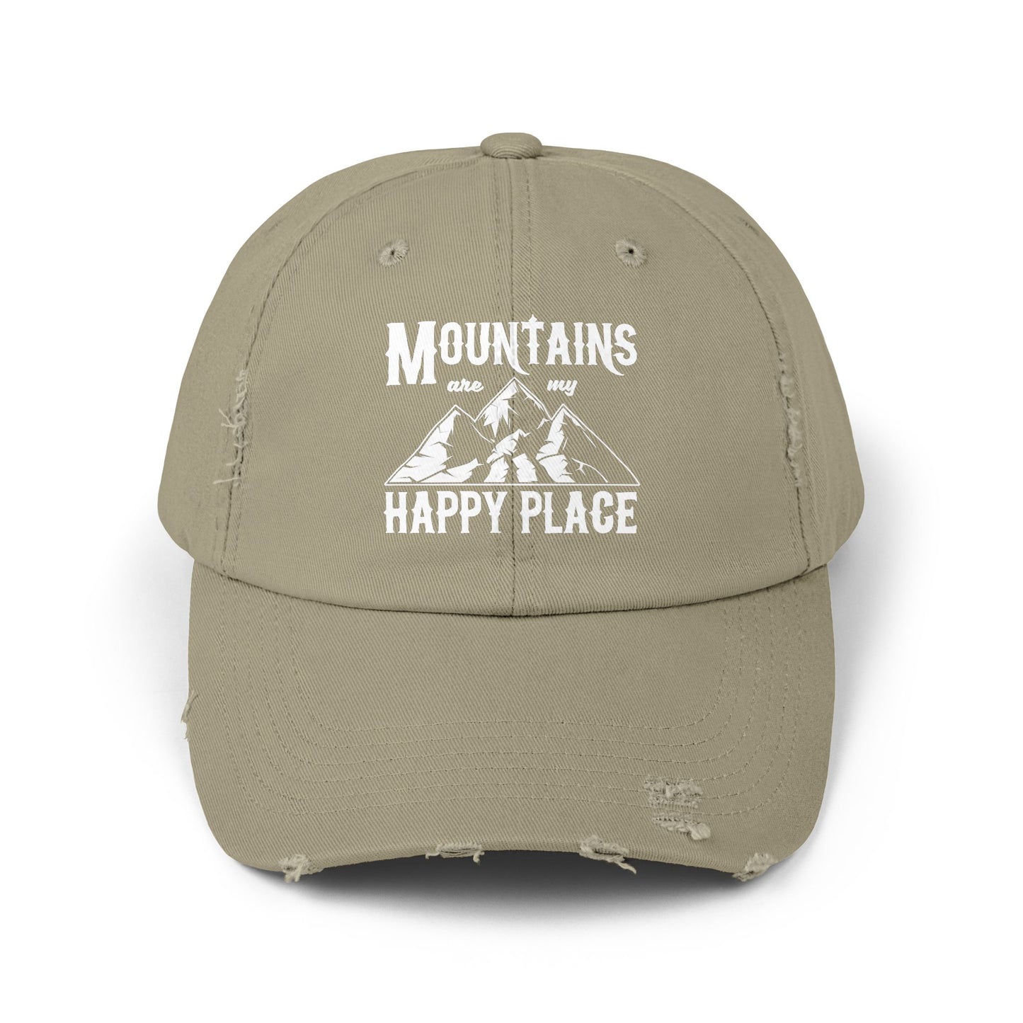 mountains are my happy place hat for nature lovers