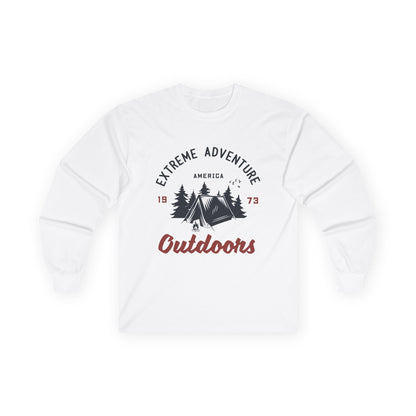 Extreme Adventure America Campfire Long Sleeve Shirt