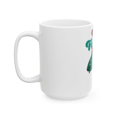 Fresh Fishing Mug Bold Colors For Coffee Lovers