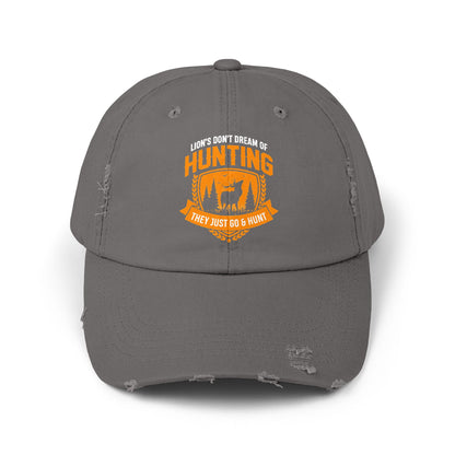 Bold Hunting Hat Featuring Majestic Deer Design