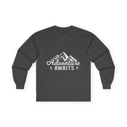 Adventure Awaits Explore In Style Long Sleeve Shirt