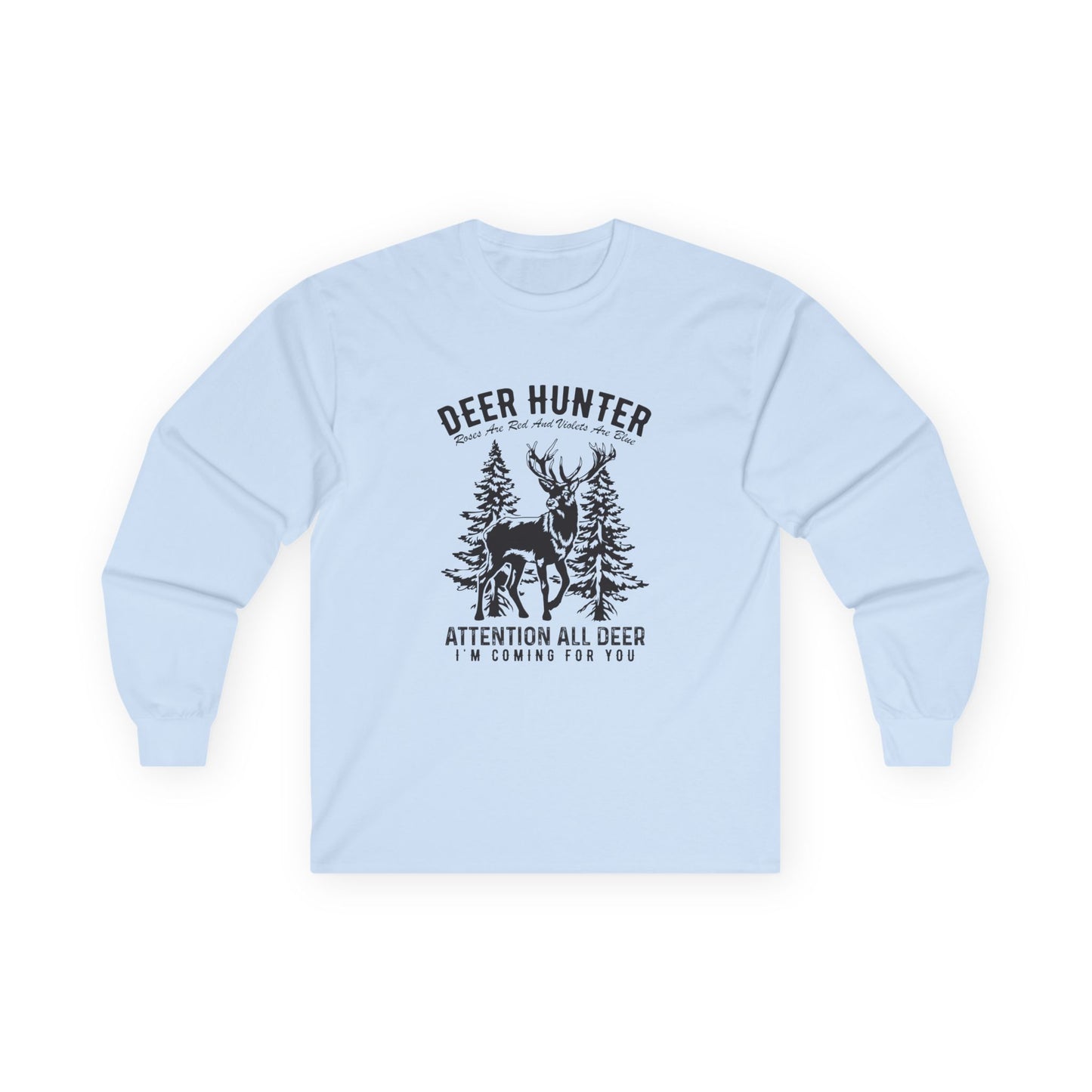 deer hunter long sleeve shirt for hunting enthusiasts