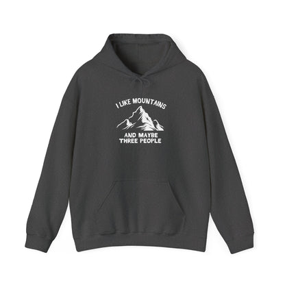 Humorous Mountain Lover Hoodie For Outdoor Enthusiasts