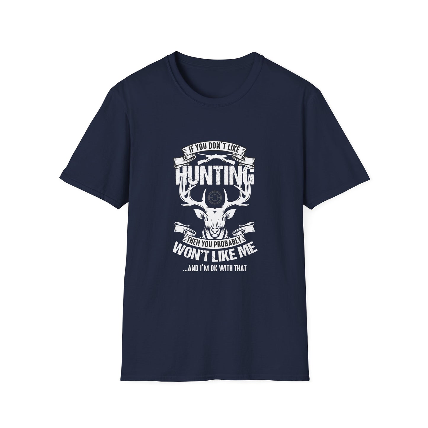 bold hunting attitude t-shirt for unapologetic enthusiasts