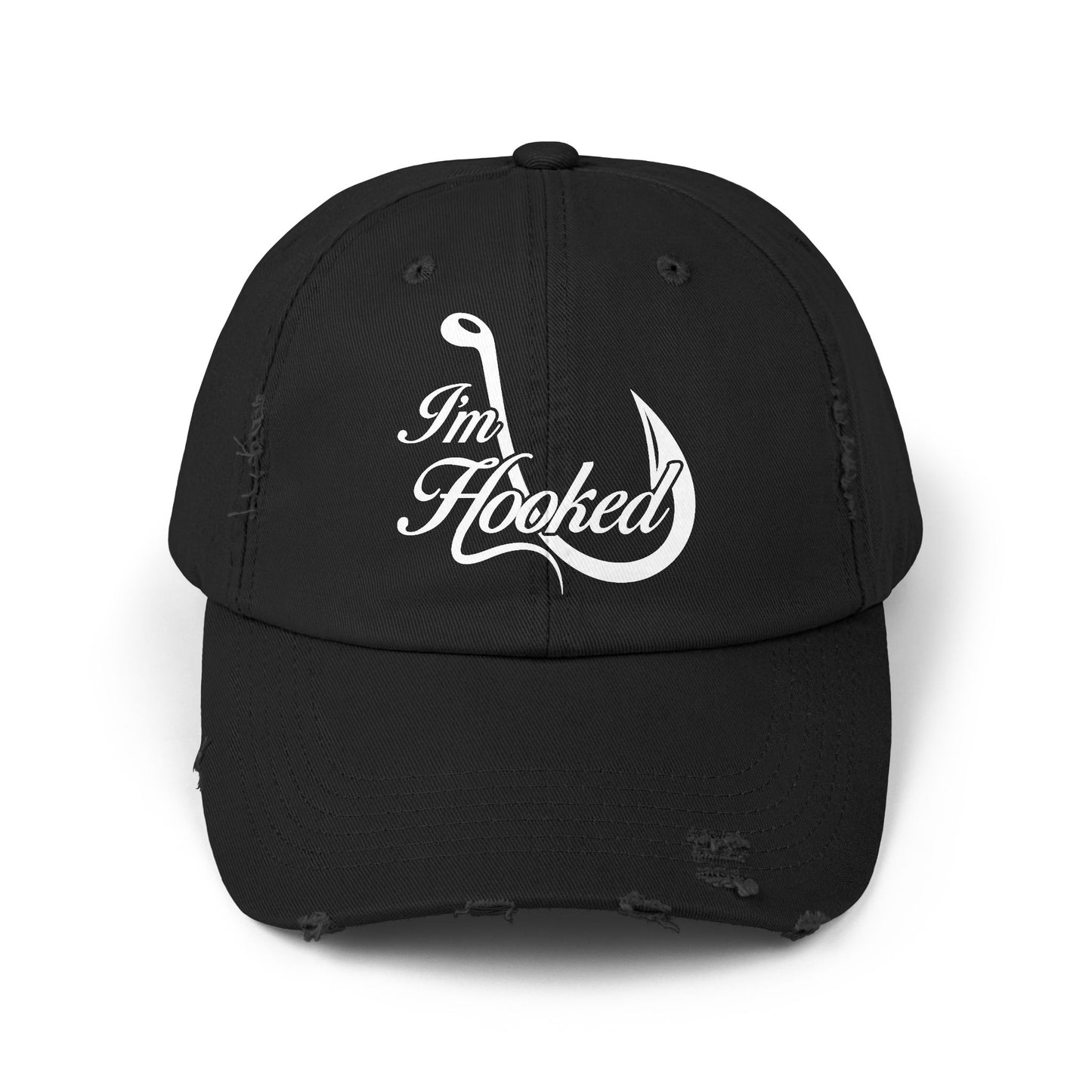 im hooked hat bold style for fishing enthusiasts