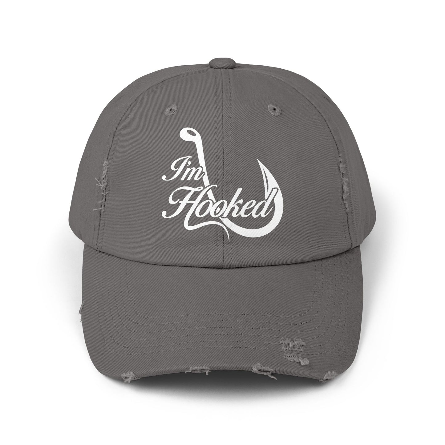 im hooked hat bold style for fishing enthusiasts