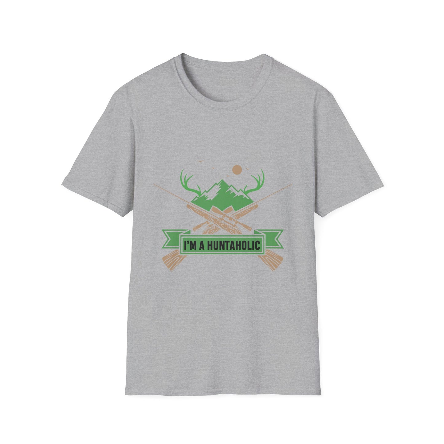 huntaholic passion t-shirt for outdoor enthusiasts