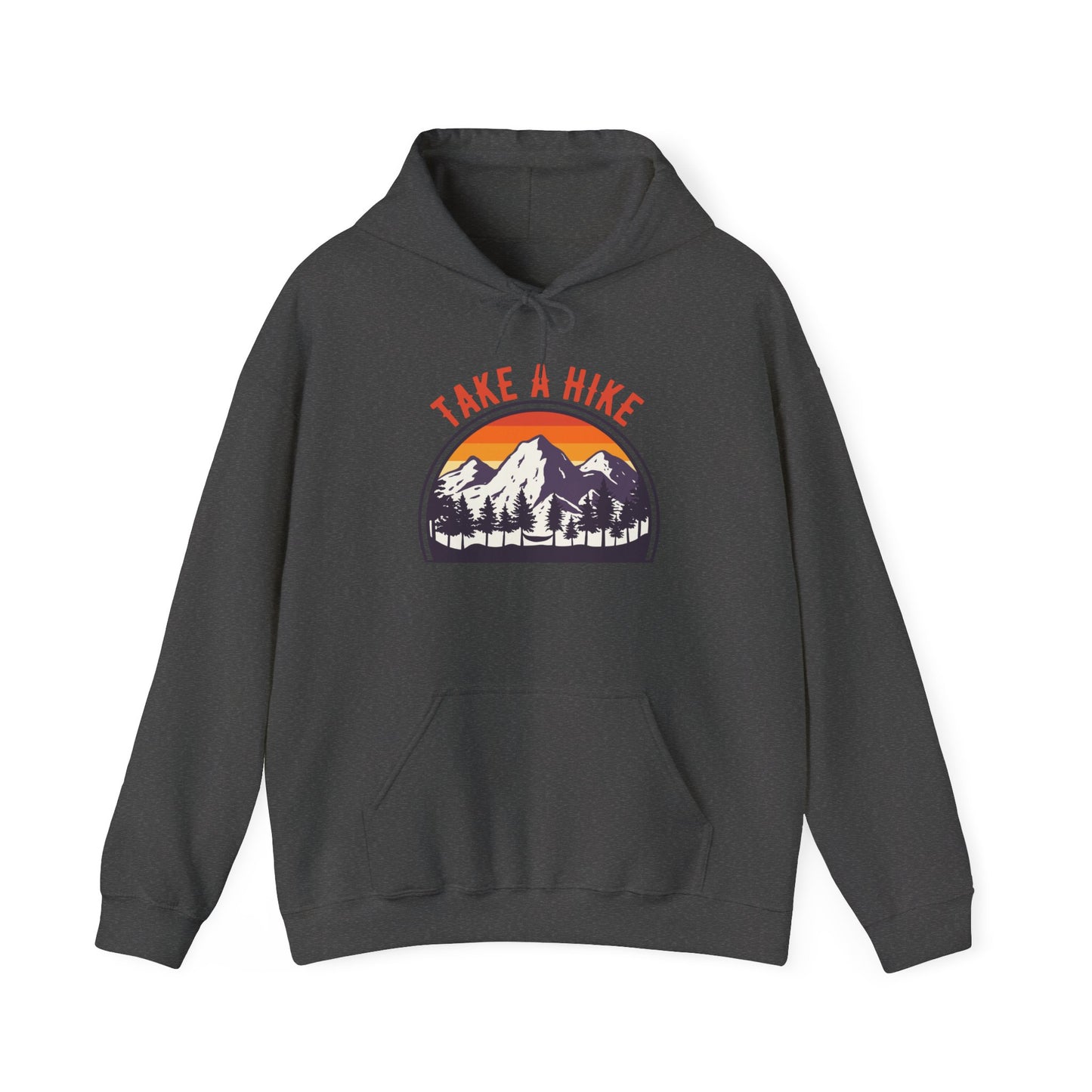 take a hike hoodie scenic mountain adventure wear