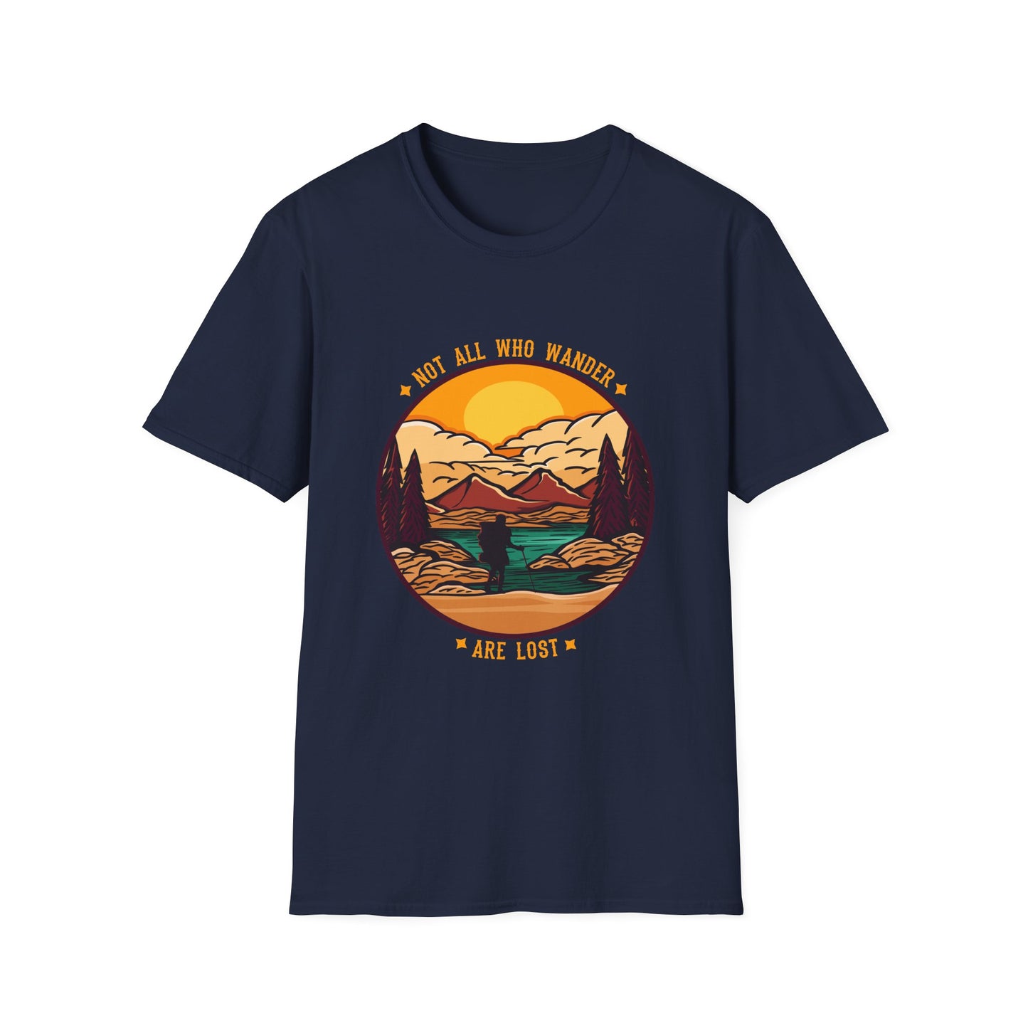 wanderers essence adventure nature t-shirt design