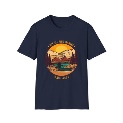 Wanderers Essence Adventure Nature T-Shirt Design