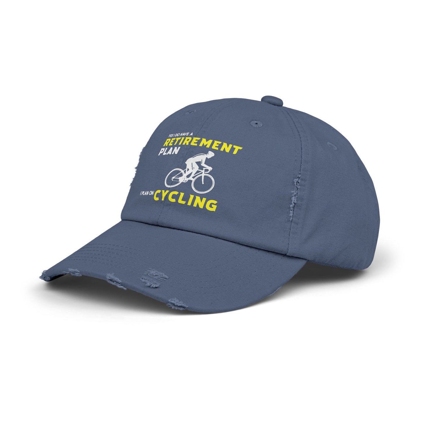 retirement cycling plan hat for cycling enthusiasts with humor style and adventure in your golden years