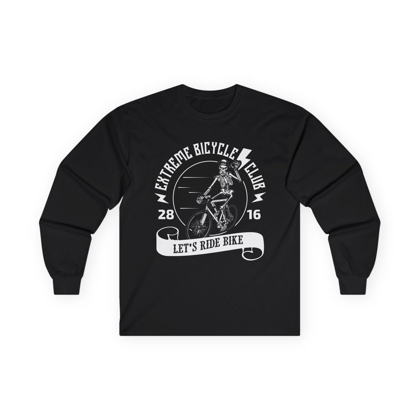 extreme bicycle club long sleeve for cycling enthusiasts