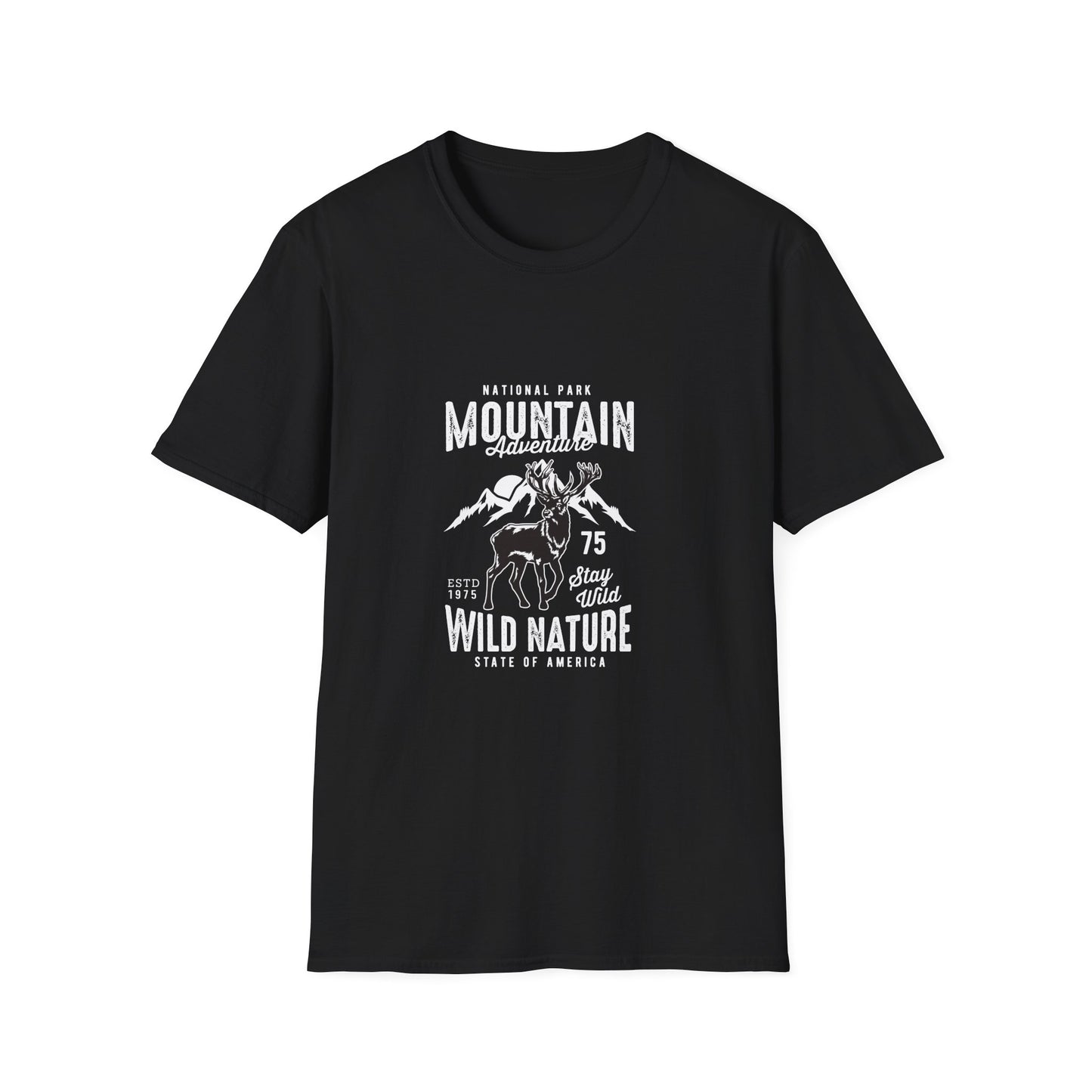 national park mountain adventure graphic tee