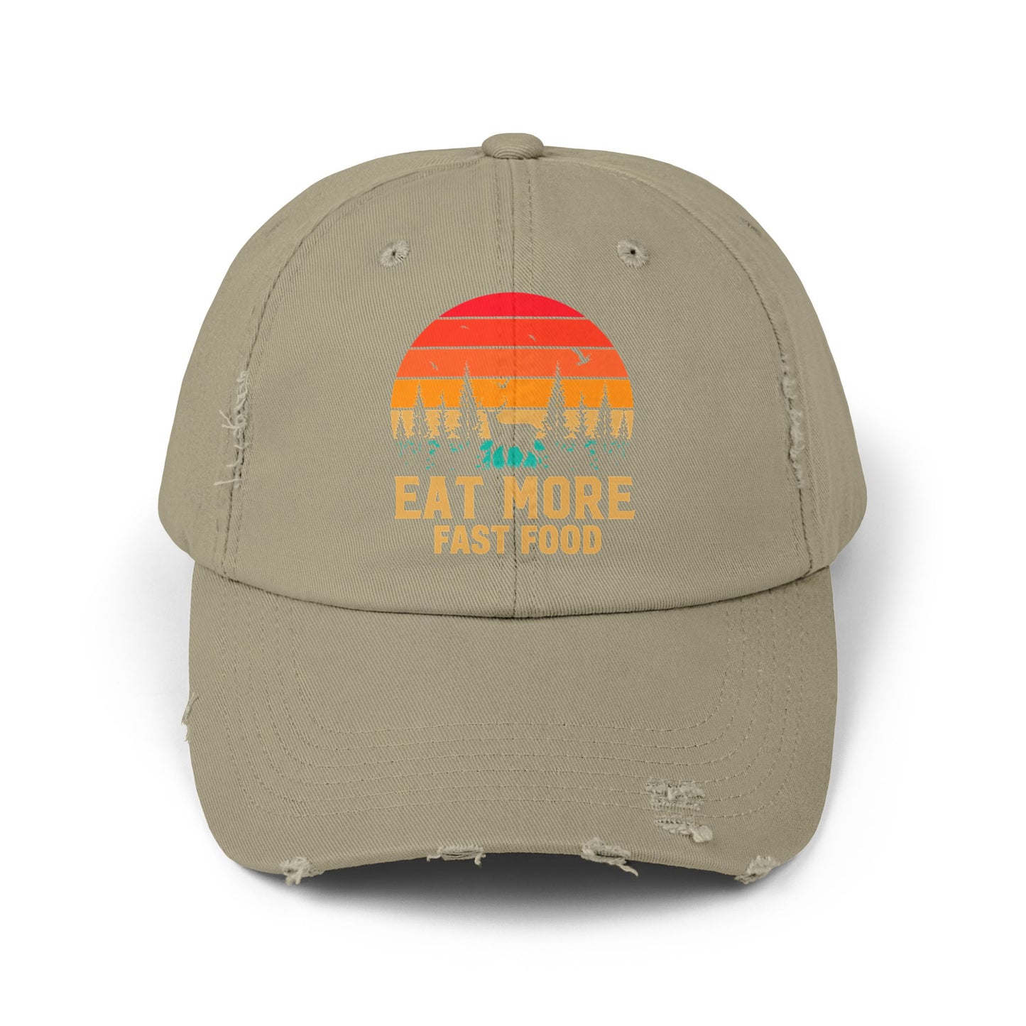 nature-inspired graphic hat bold adventure statement