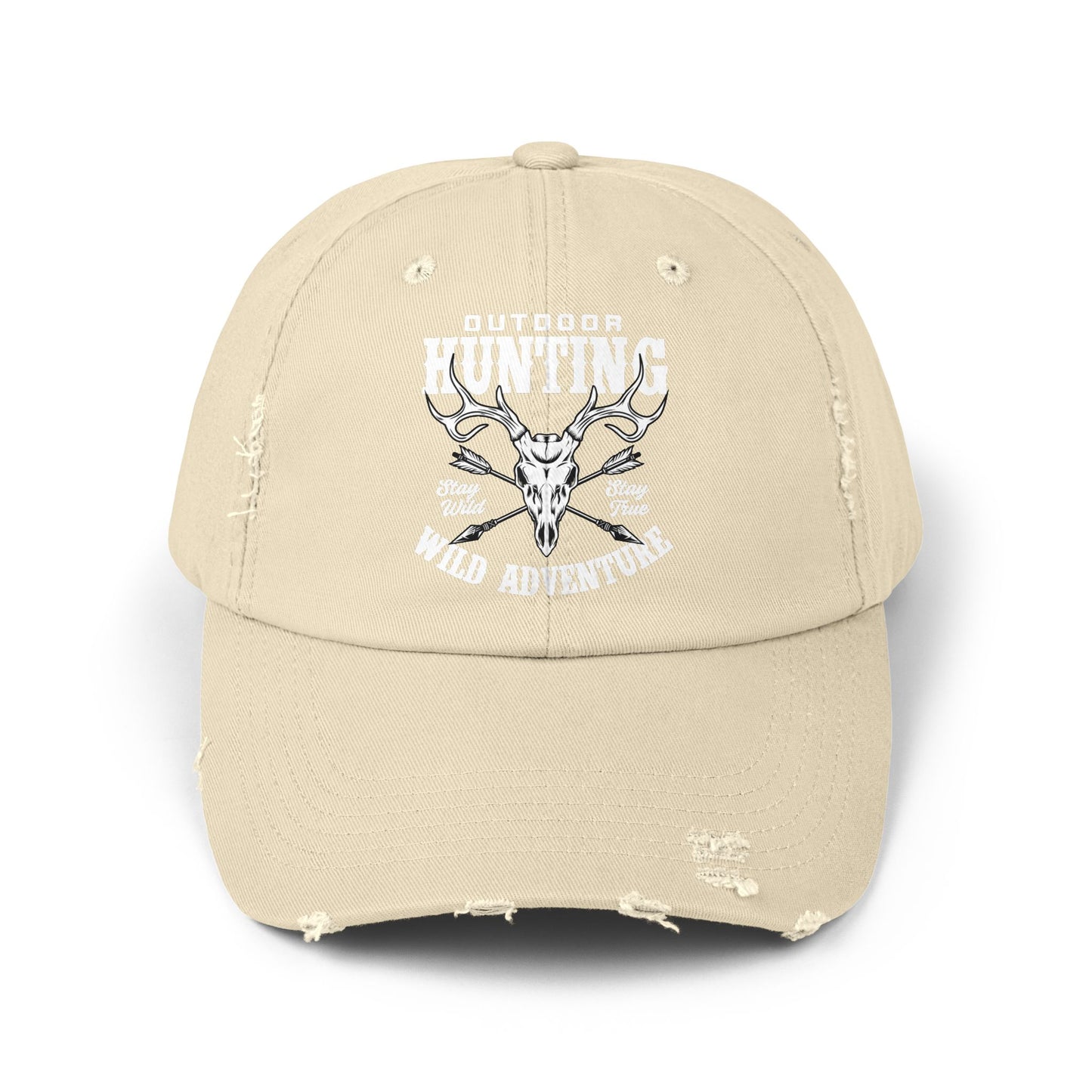 wild adventure deer skull hat for outdoor enthusiasts