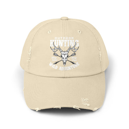 Wild Adventure Deer Skull Hat For Outdoor Enthusiasts