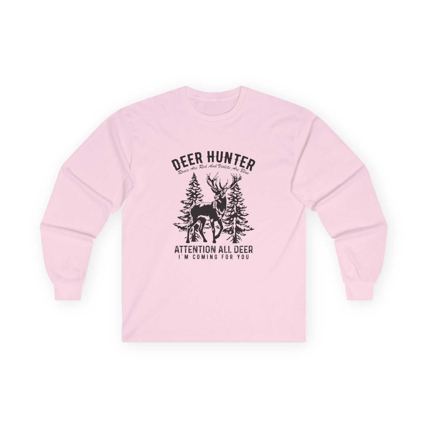 deer hunter long sleeve shirt for hunting enthusiasts