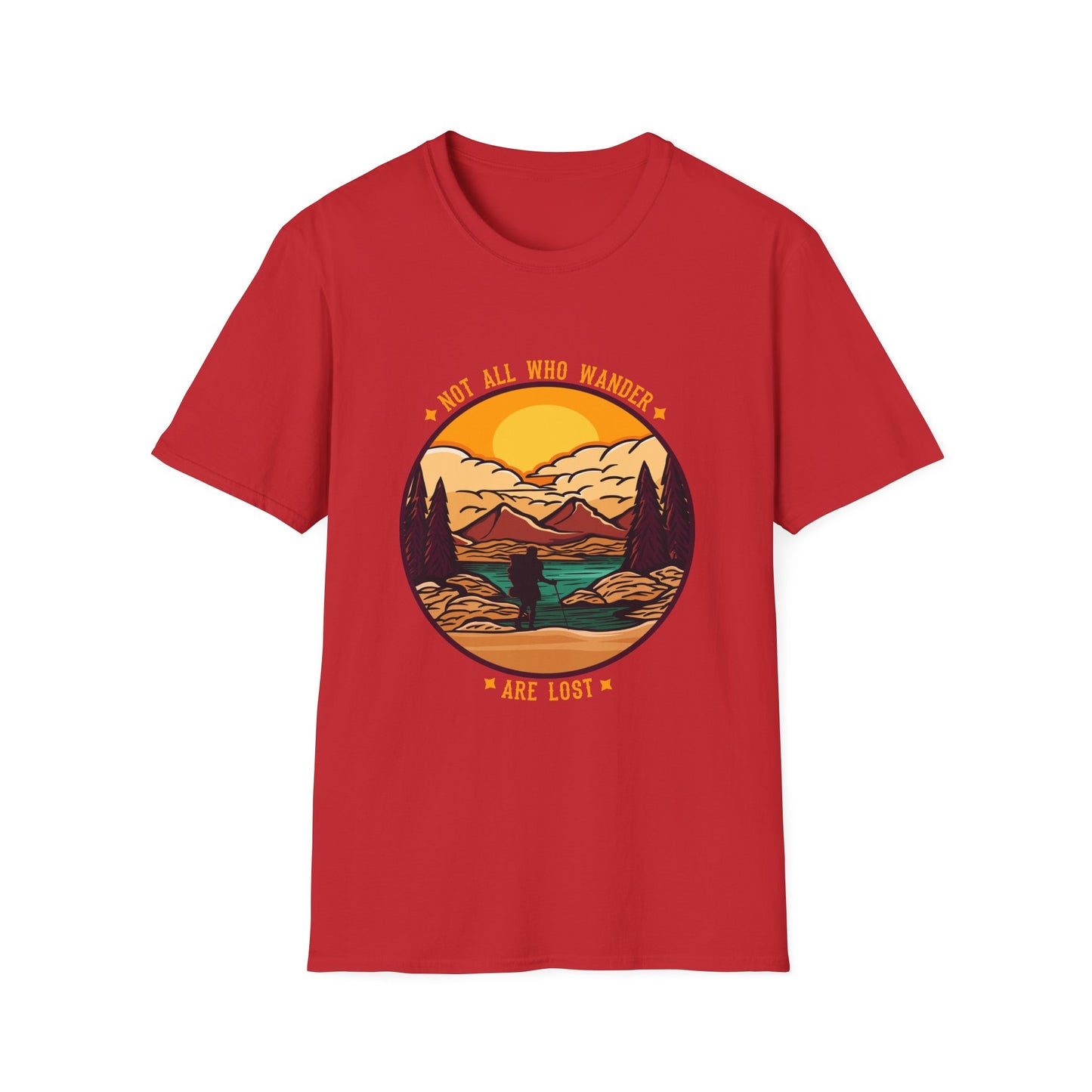 wanderers essence adventure nature t-shirt design