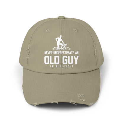 Bold Statement Hat For Resilient Older Cyclists