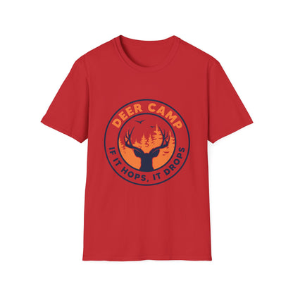 Embrace Adventure With Our Deer Camp T-Shirt Design