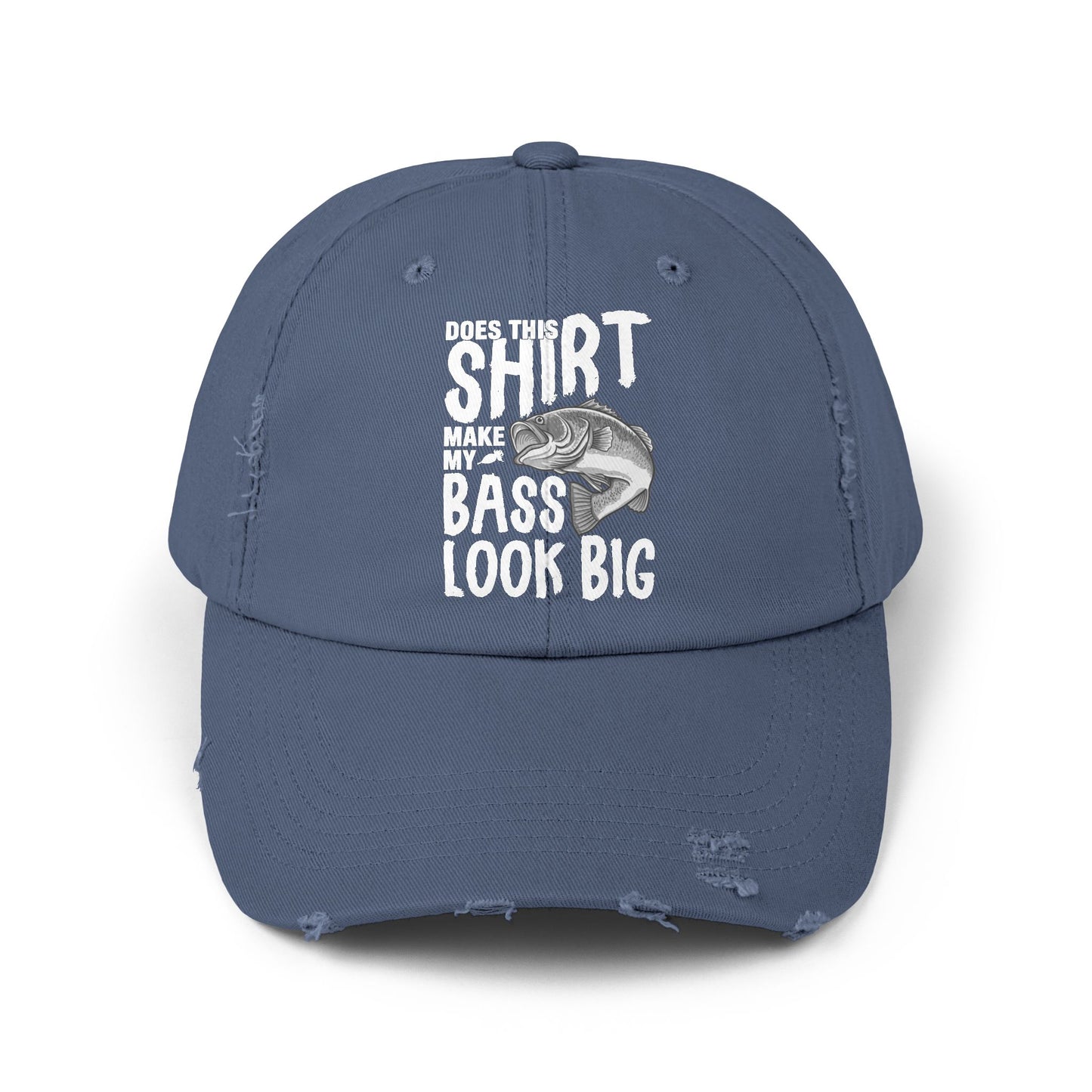 fishing humor hat for bass lovers with playful design