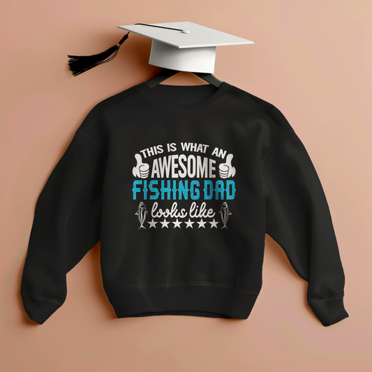 Awesome Fishing Dad Long Sleeve Shirt For Dads