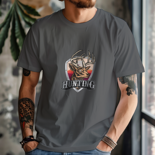 Majestic Deer Adventure T-Shirt Embrace Wilderness Spirit