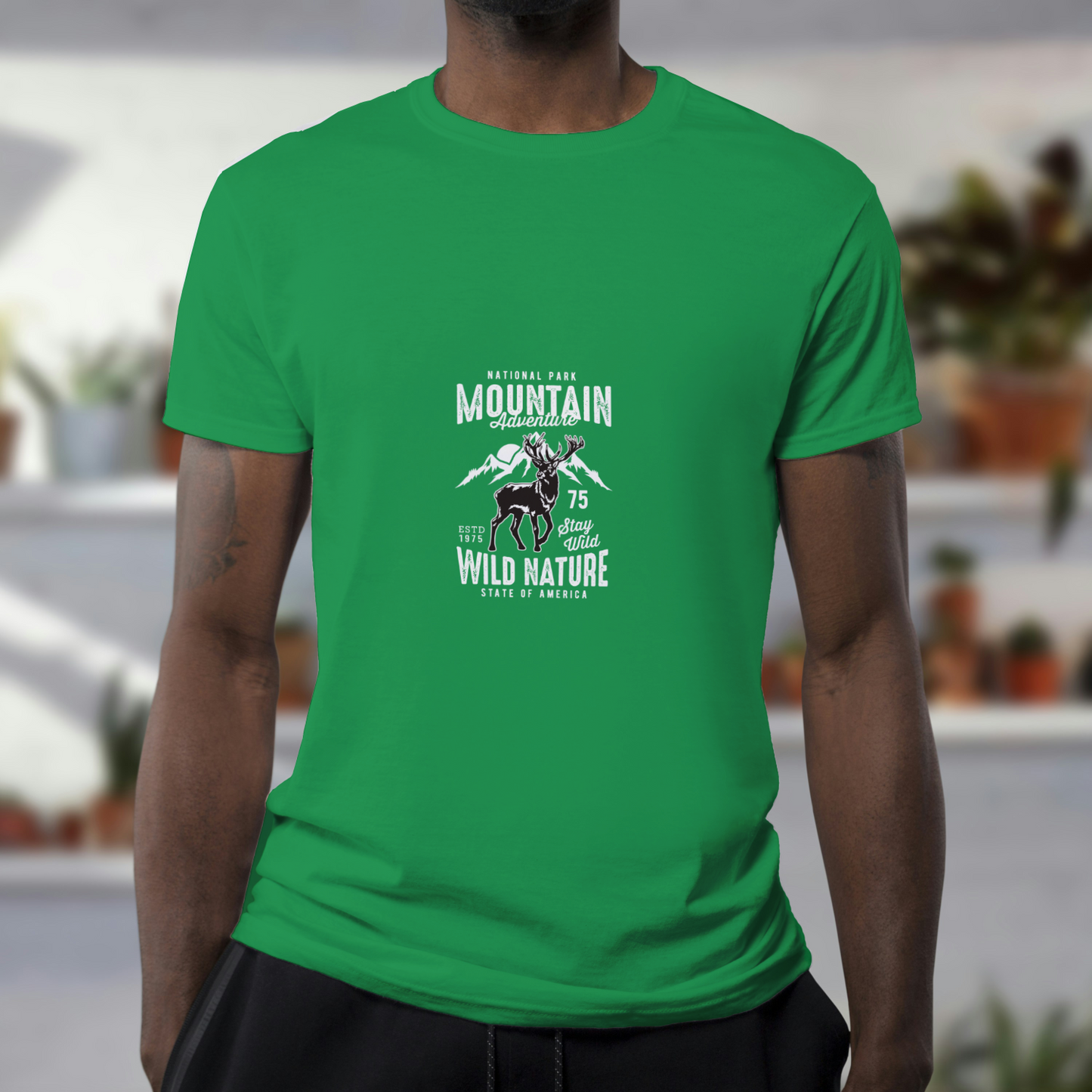 national park mountain adventure graphic tee