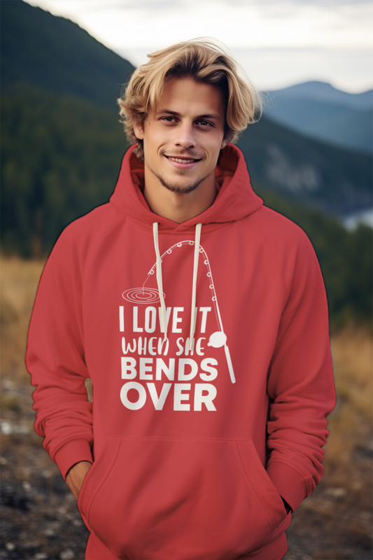 Fishing Fun Hoodie With Humorous Design For Anglers