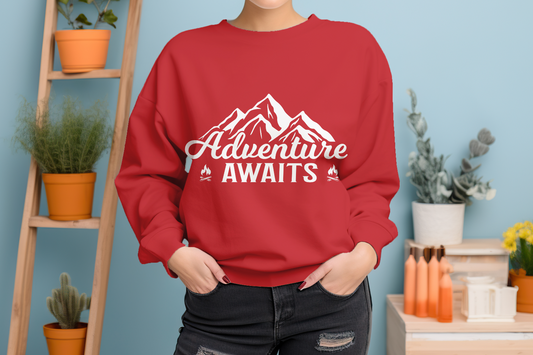 Adventure Awaits Explore In Style Long Sleeve Shirt