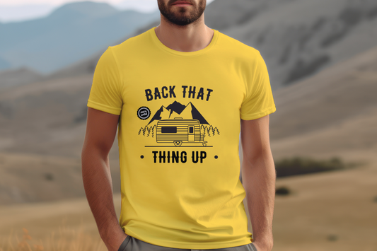 Explore Adventure With Vintage Camper T-Shirt Style