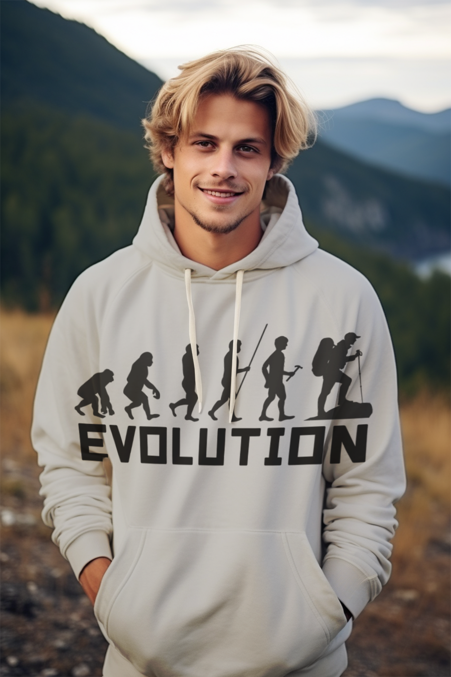 evolution of humanity hoodie celebrate human progress