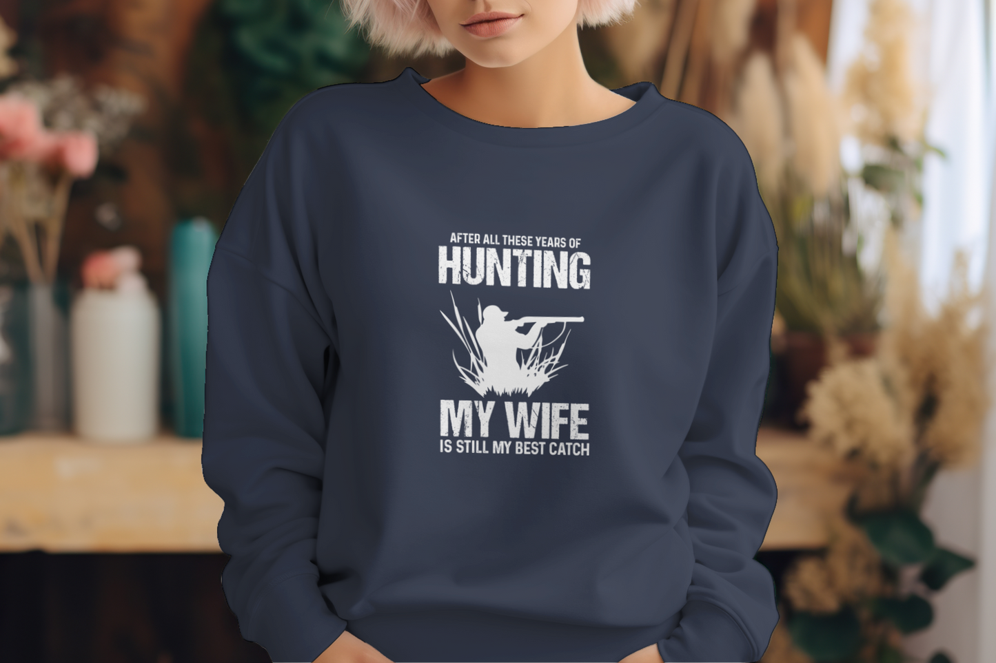 celebrate love  hunting best catch long sleeve tee