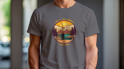 Wanderers Essence Adventure Nature T-Shirt Design