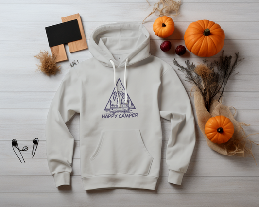 Happy Camper Hoodie Style Meets Adventure Comfort