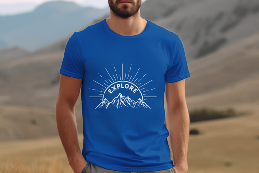 Explore Graphic Tee For Outdoor Adventure Lovers