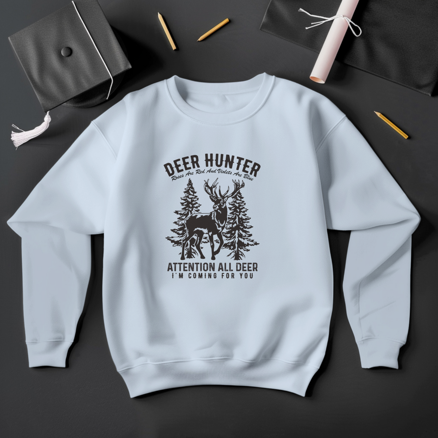 deer hunter long sleeve shirt for hunting enthusiasts