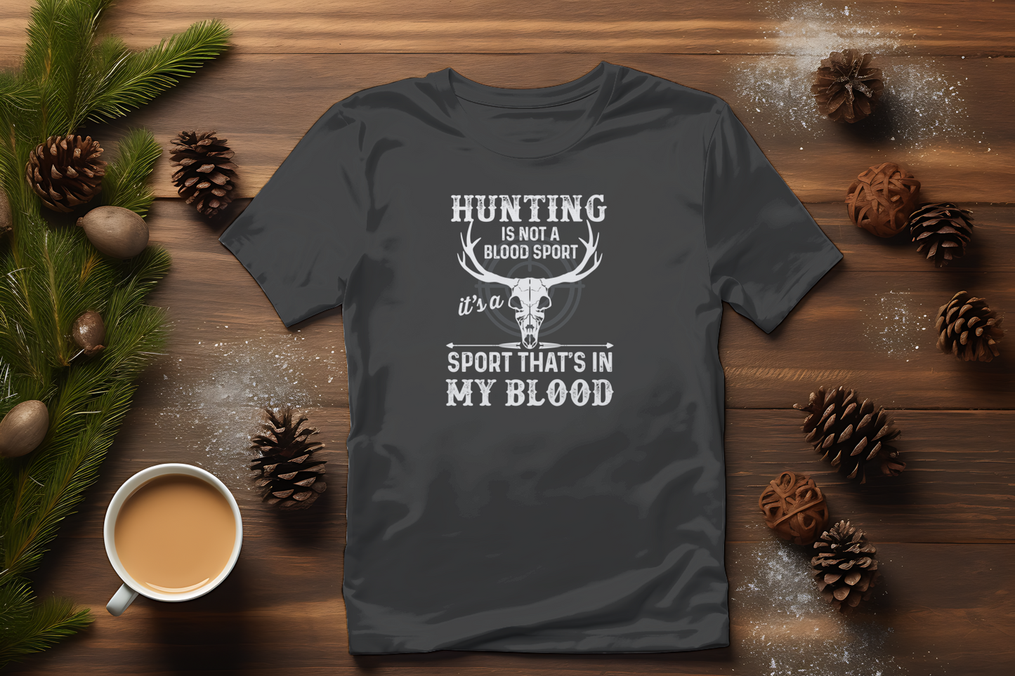 hunting passion t-shirt bold statement for hunters