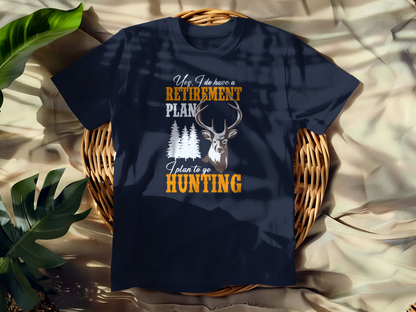 Retirement Plan Hunting T-Shirt For Outdoor Lovers